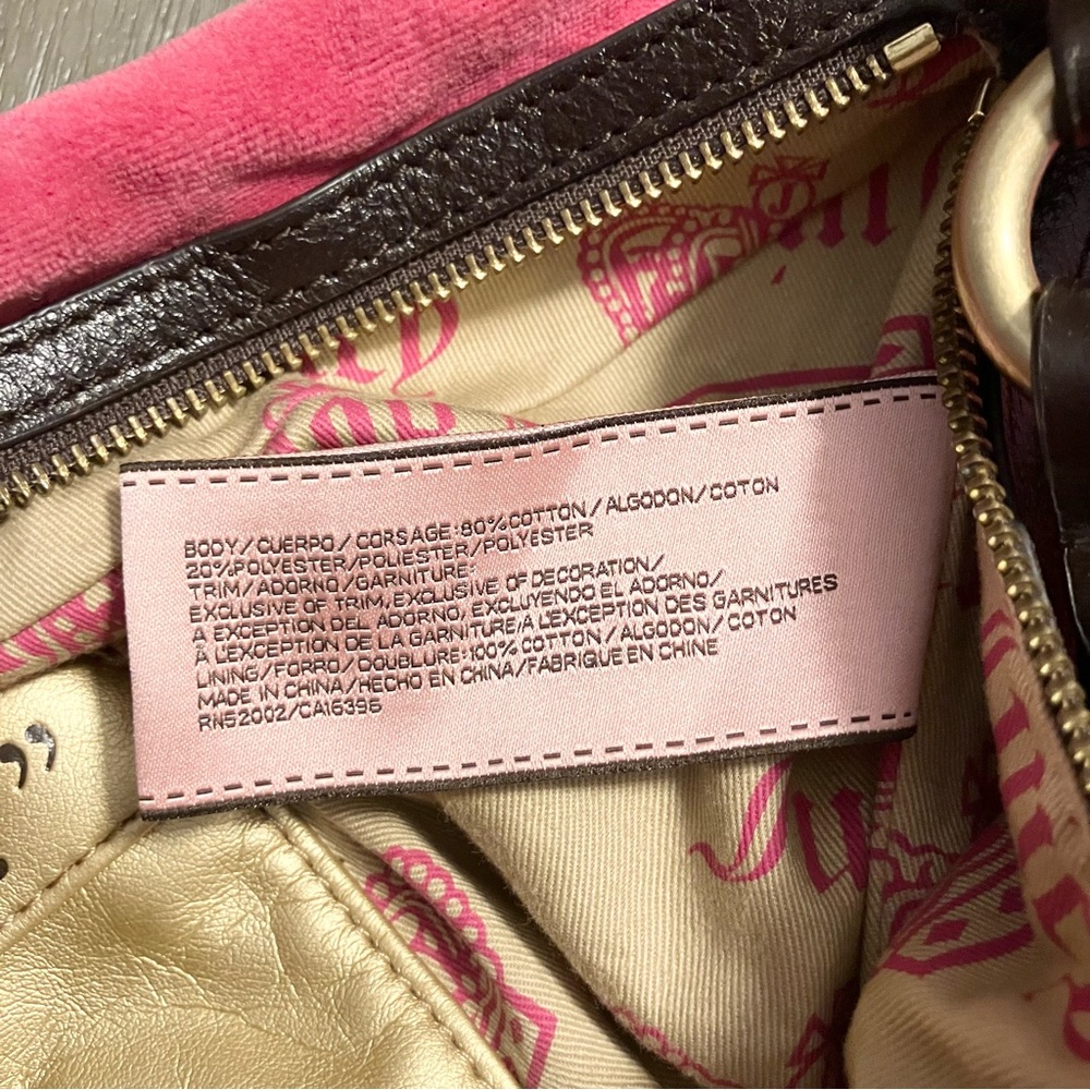 **SOLD** RARE Y2K Juicy Couture Bag - Picture 16 of 16